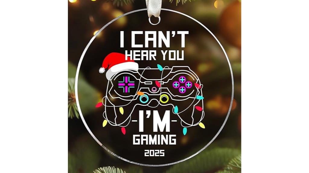 gaming themed holiday decorations