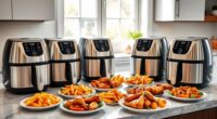 large family air fryer options