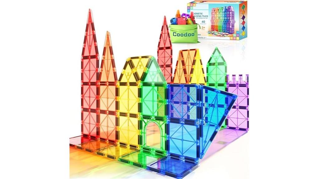 magnetic stem building set