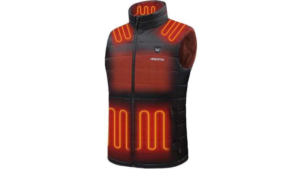 men s lightweight heated vest