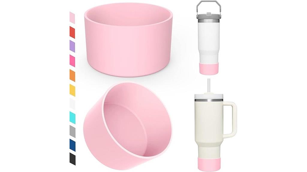 silicone tumbler bumper set