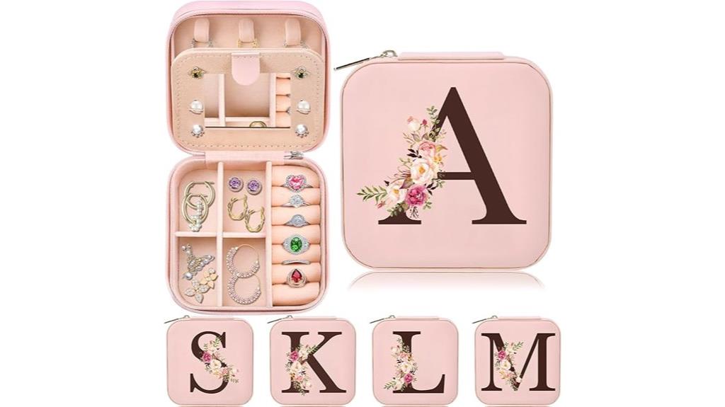 travel jewelry storage case