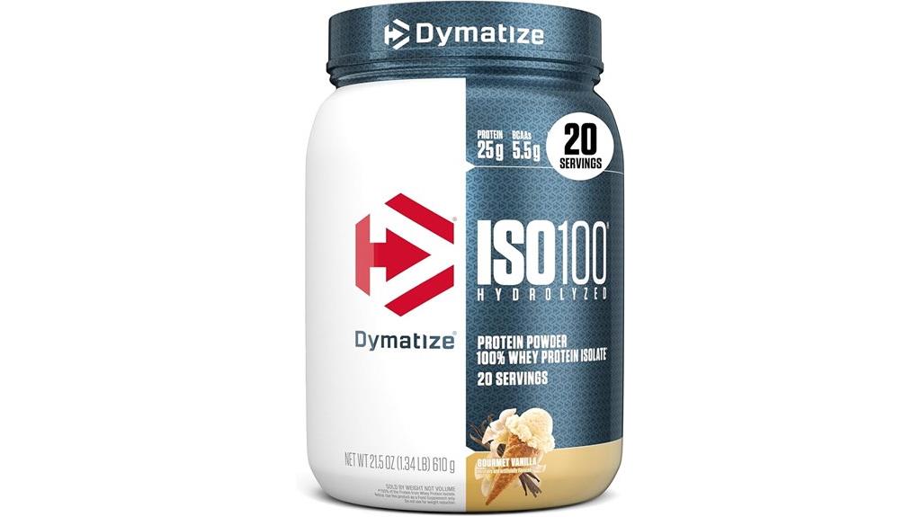 vanilla isolate protein powder