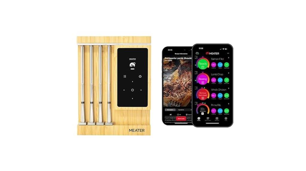 wireless multi probe meat thermometer