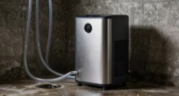 basement dehumidifier drainage options