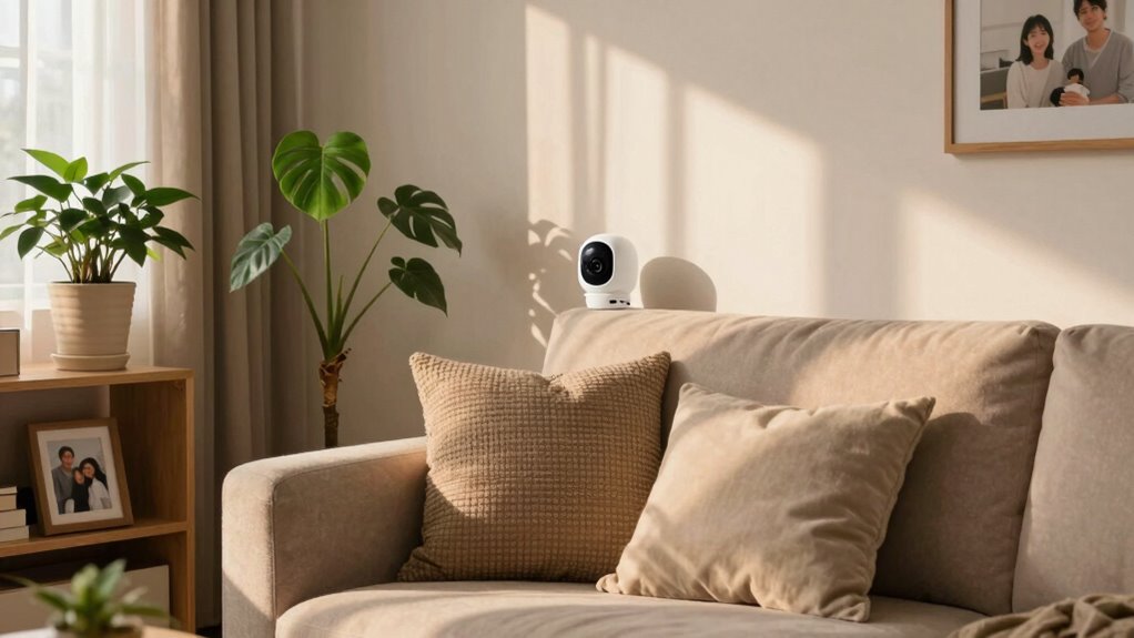 comfortable indoor camera usage