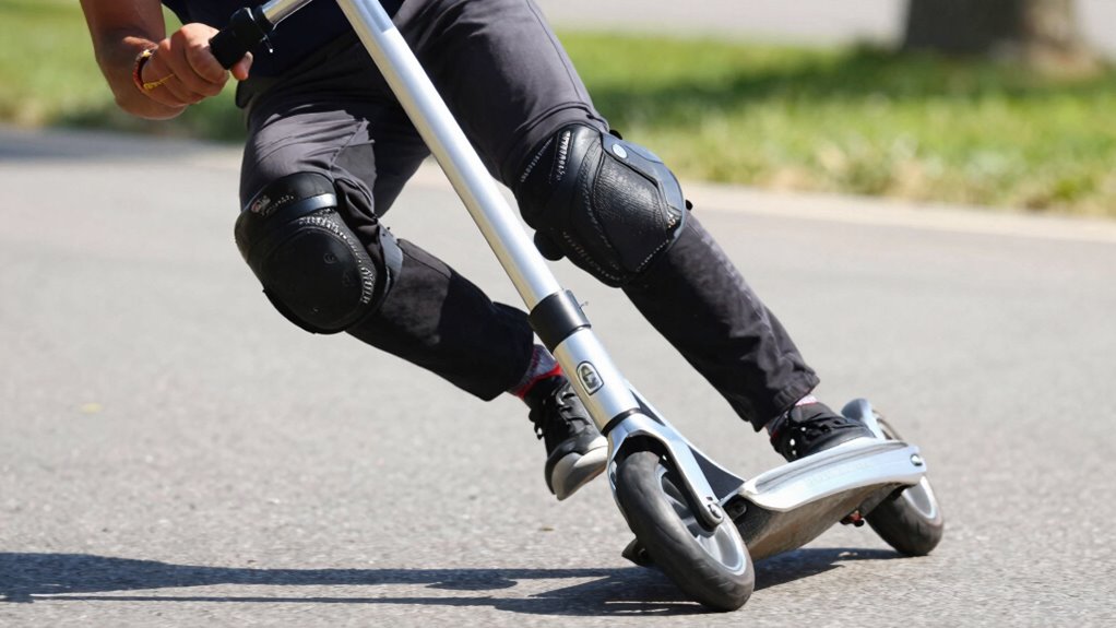 effective knee scooter braking