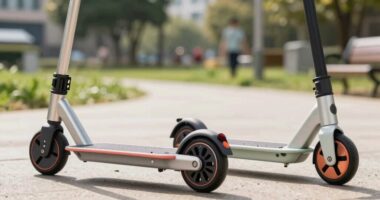 folding versus portable scooters