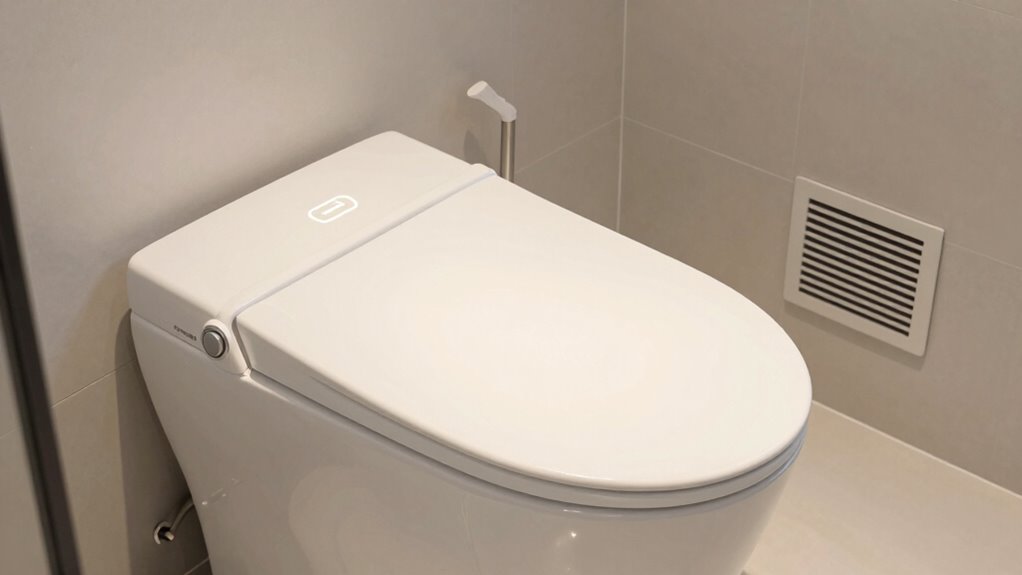 modern cleansing toilet upgrade