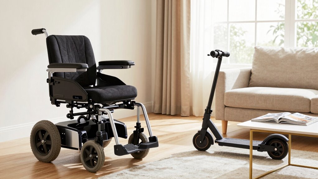 power wheelchair or scooter