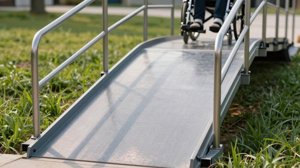 proper wheelchair ramp slope