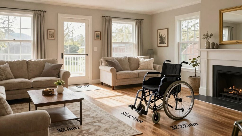 accessible navigation space standards