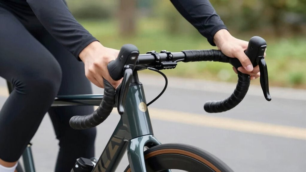 adjust handlebars for comfort