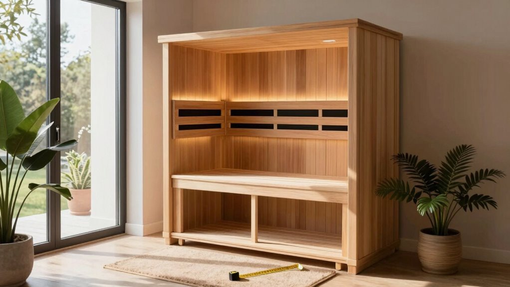 assessing sauna space requirements
