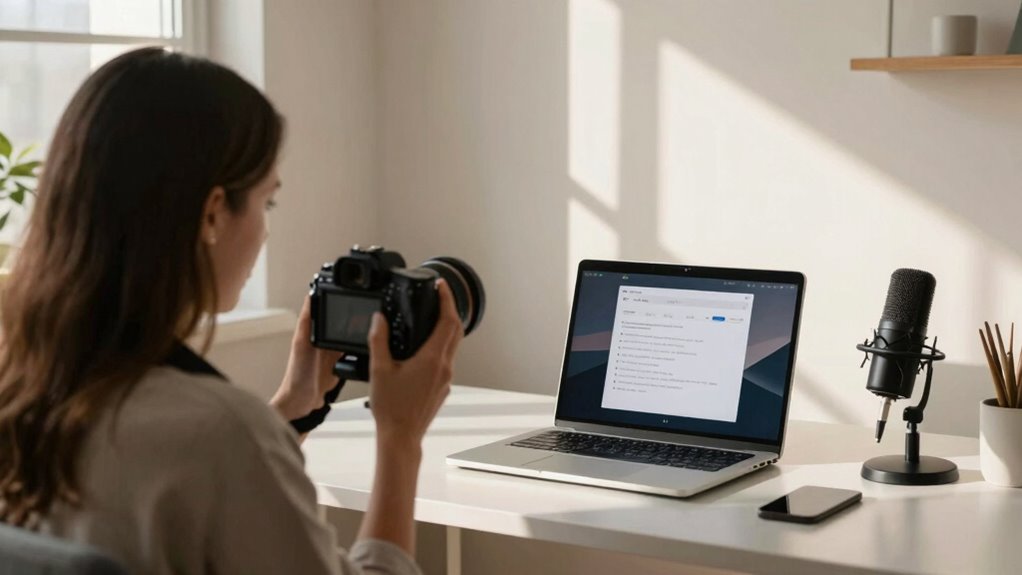 camera angle and setup
