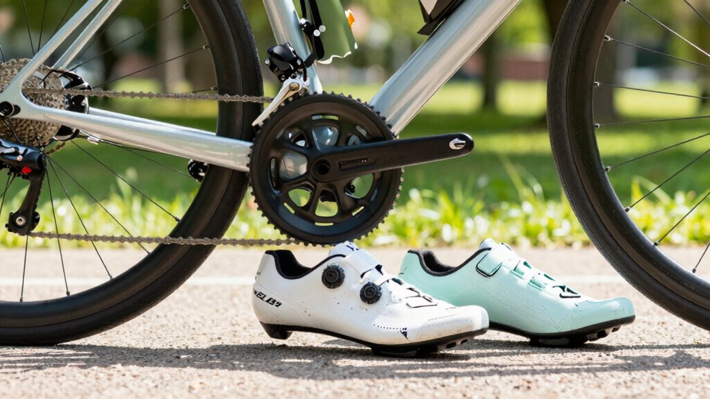 comfortable supportive cycling footwear