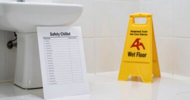 effective bathroom safety checklist