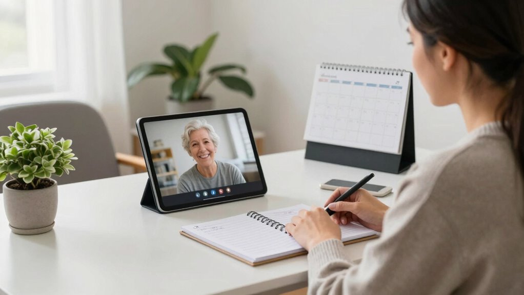 effective remote caregiving communication