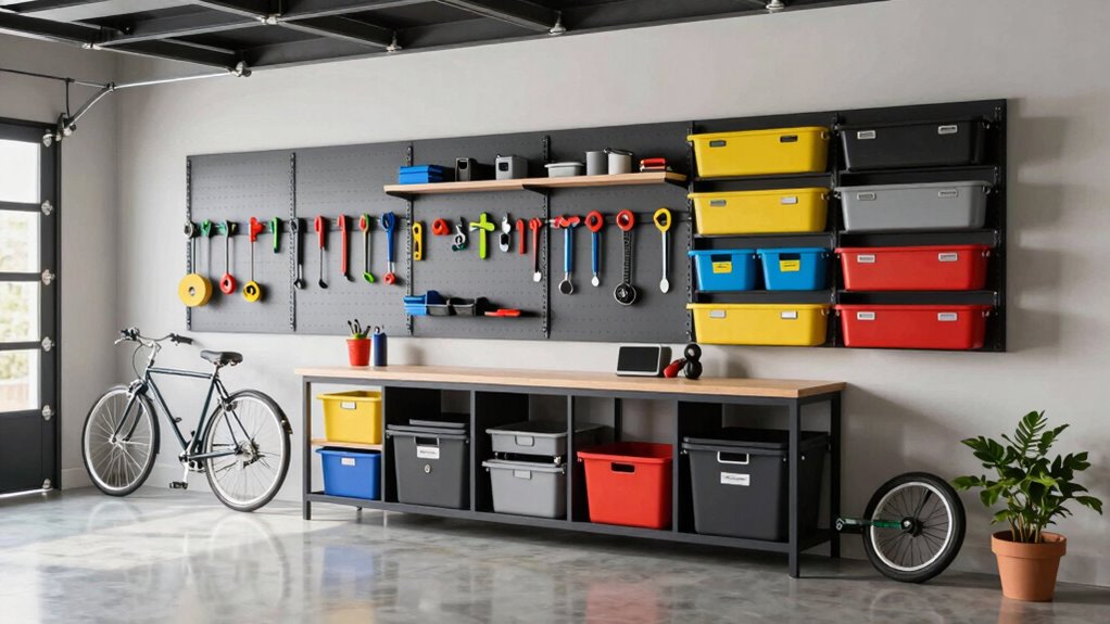 efficient wall mounted organization