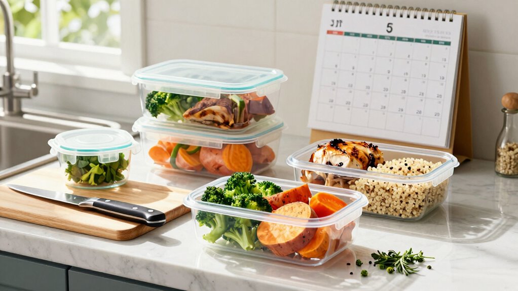 efficient weekly meal preparation