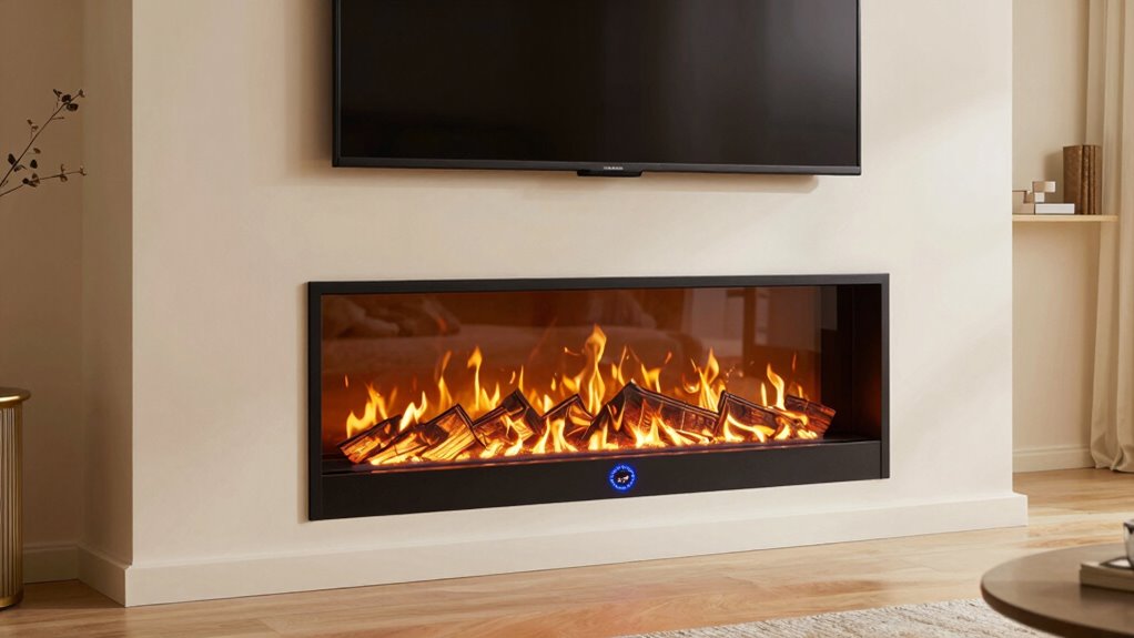 electric fireplace safety features