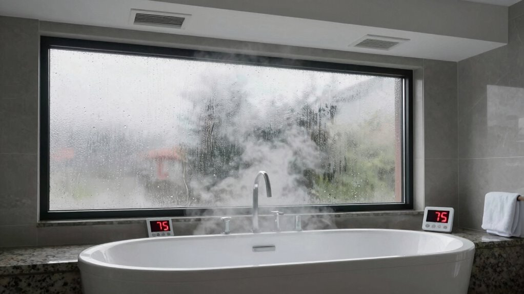 evaluate bathroom ventilation efficiency