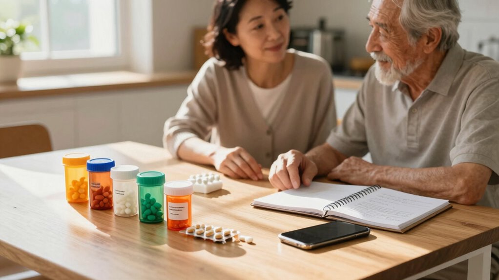 family support for medication management