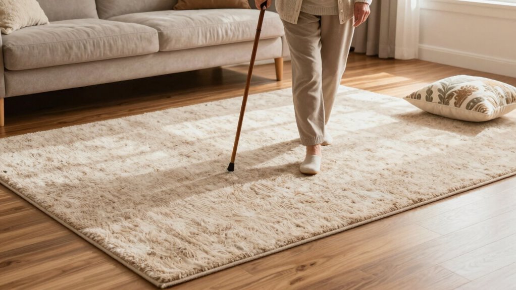 low pile rugs safety