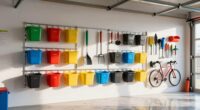 maximize garage storage space