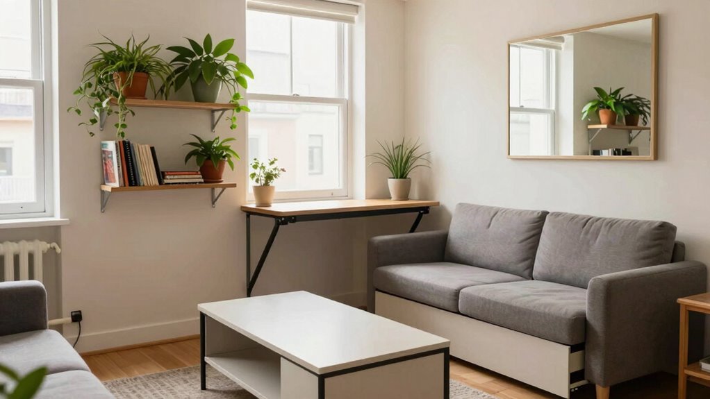 maximize small apartment storage