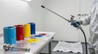mess free sprayer preparation steps