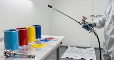 mess free sprayer preparation steps