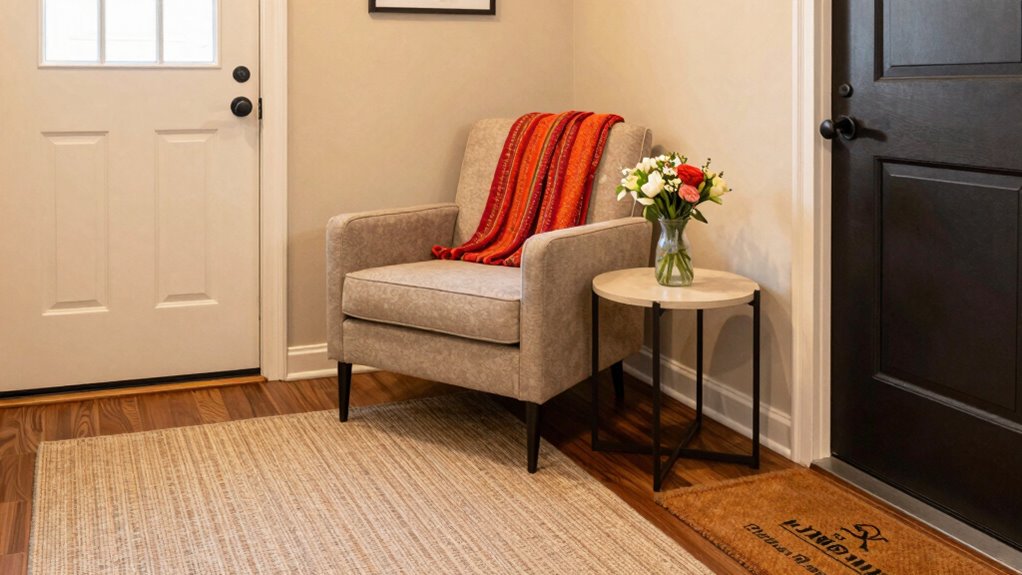personalized cozy entryway design