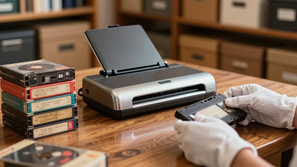 preserve tapes with care