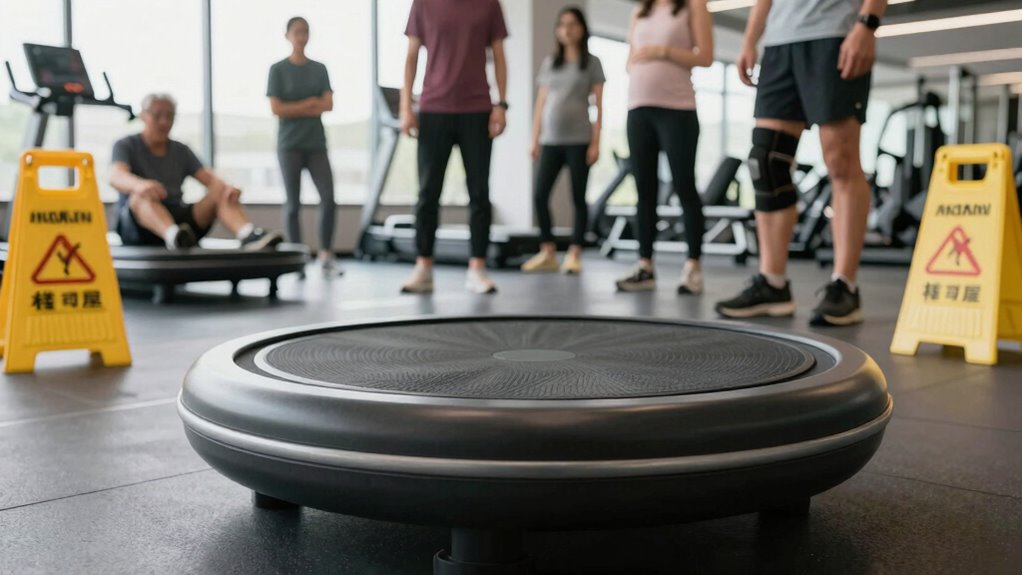 safe vibration plate usage