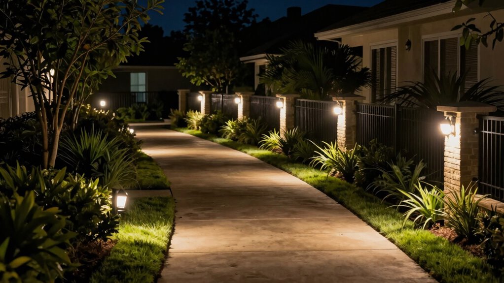 strategic motion light placement