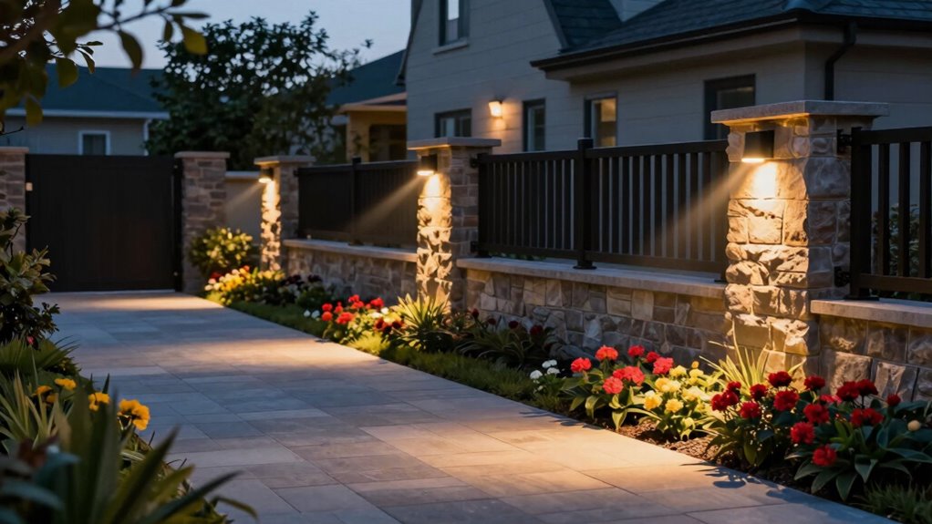 strategic motion light placement