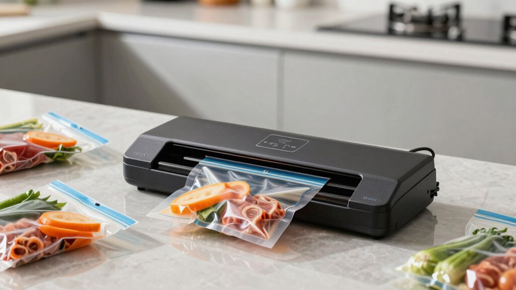 vacuum sealing food freshness