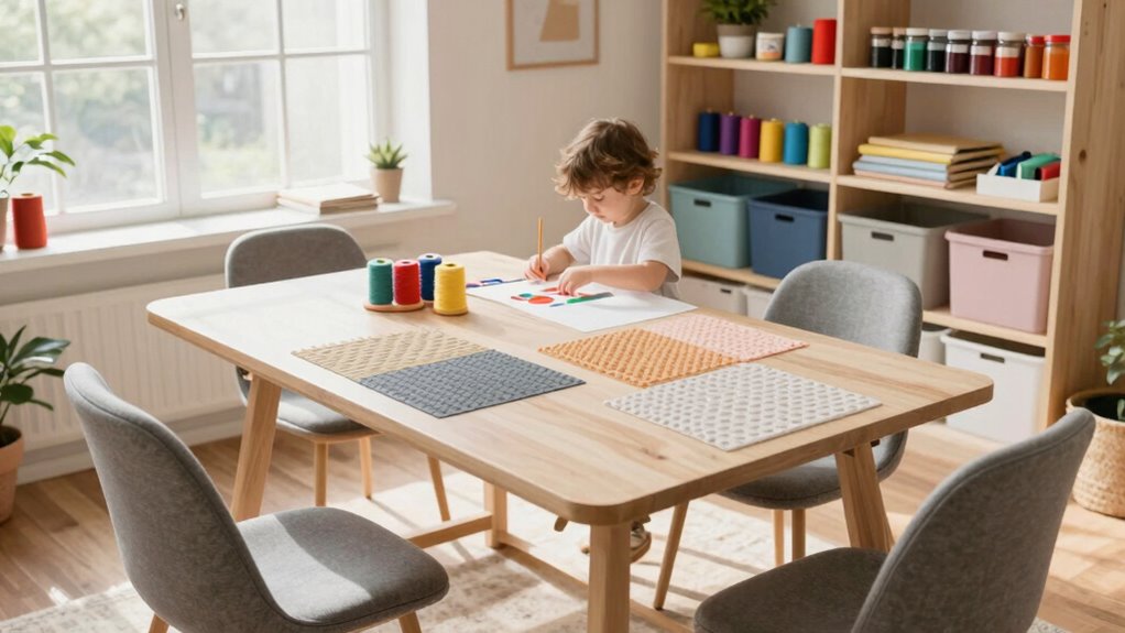 accessible ergonomic organized hobby space