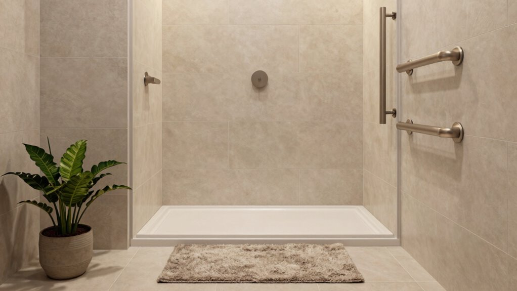 accessible slip resistant bathroom safety