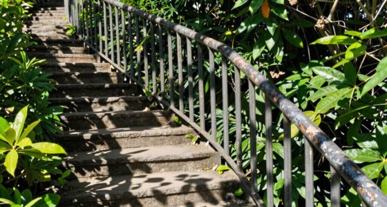 adjustable outdoor handrails