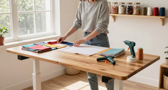 adjustable work surface