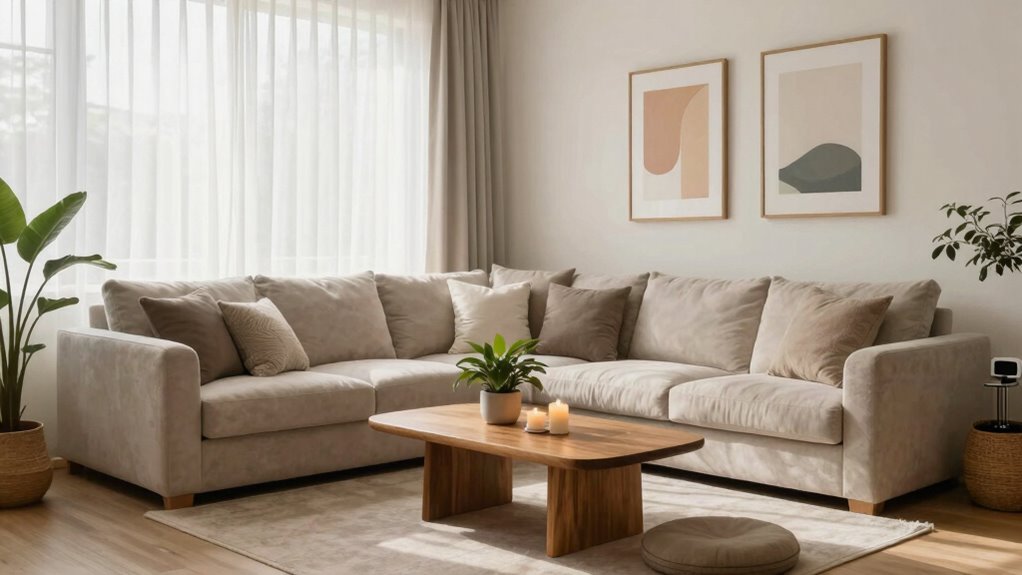 calm natural cozy sanctuary