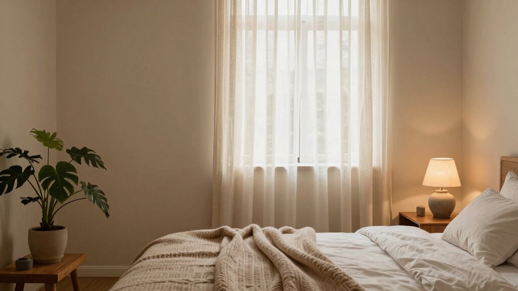 calming layered natural lighting