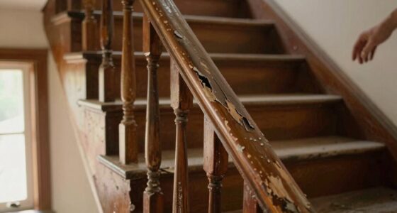 check handrail and treads
