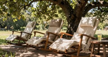comfortable outdoor seating options