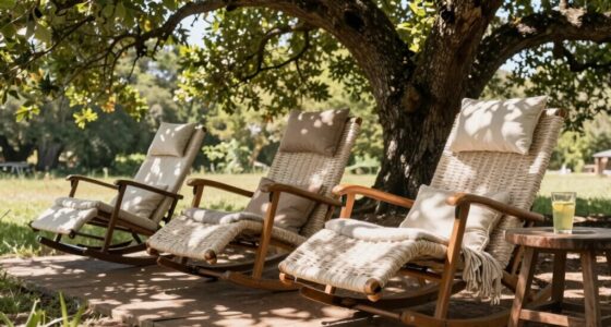 comfortable outdoor seating options