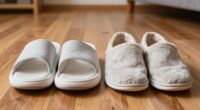 comparison of supportive footwear