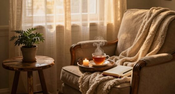 create a cozy mindful sanctuary