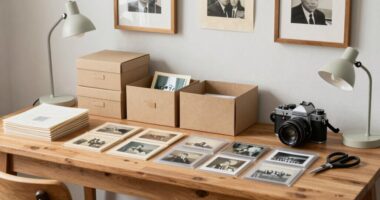 create a photo preservation station